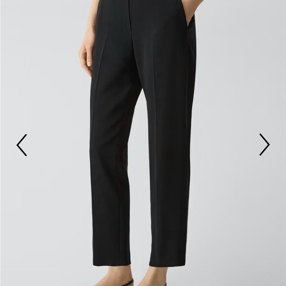 Theory Treeca Pull-On Pant in Admiral Crepe